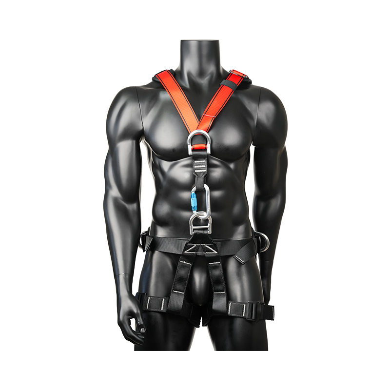 KA14 Climb Tac-Rescue, Konstruksi Panjat Tebing, D-ring Point Sabuk Pengaman untuk Rappelling Perlengkapan Memanjat Pohon Penyelamat Kebakaran